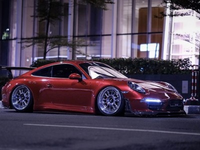 Indonesia Porsche 911 lowered supercar low profile