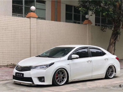 Fashion front Toyota Corolla lowered dynamic passion