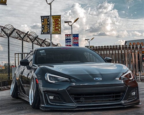 BRZ and Lowered: The Stylish Stance of Modified Charm