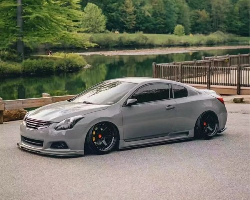 Defining Individuality: Infiniti G37 Revitalized with Lowered Style Modification