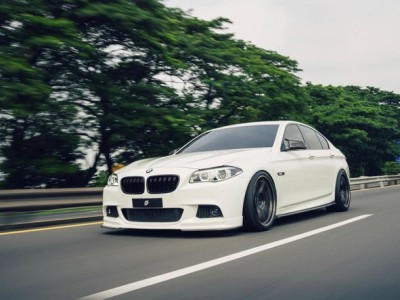 “The Lowered Elegance: BMW F18 Customization”