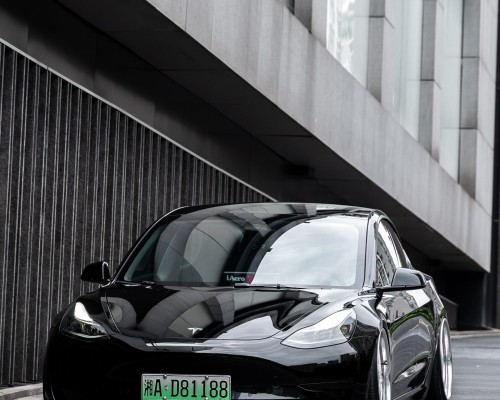 Elegance: The Transformed Tesla Model 3 Lowered