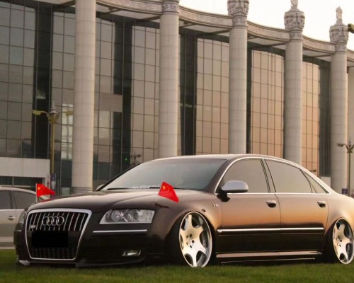 “Unleashing Elegance: The Audi S8 Lowered Customization”