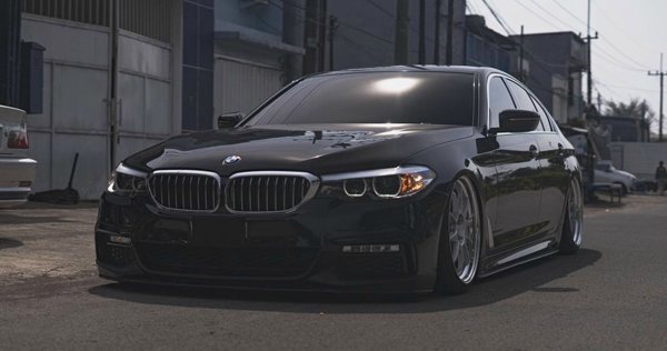 Unique design BMW 5 series lowered personality and fashion