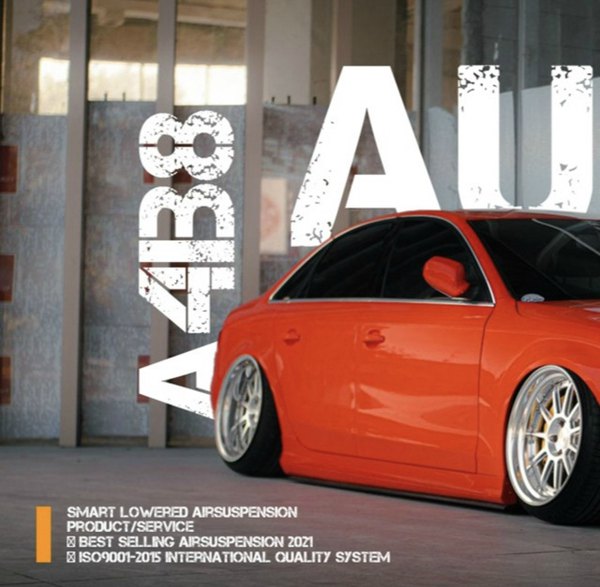 Elevating Elegance: The Transformed Audi A4 B8 with a Lowered Stance